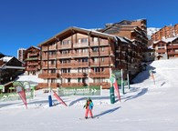 L'emplacement skis aux pieds exceptionnel