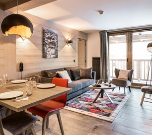 Contemporary apartment for 8 people in the heart of Val d'Isère