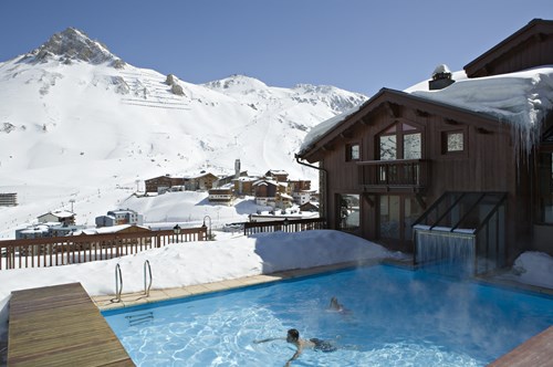 SPA AND NORDIC SWIMMING POOL OF THE HOTEL