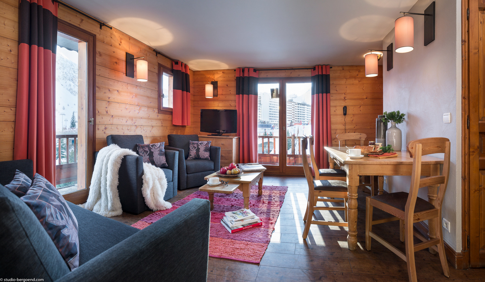 Hébergement ski Tignes : résidence luxe