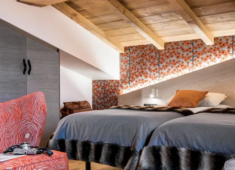 ppartement 60m² cheminée 2 chambres 4 personnes - chalet Skadi