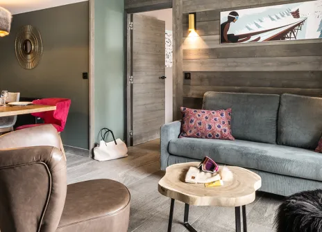 Appartement 2 chambres + cabine - chalets izia