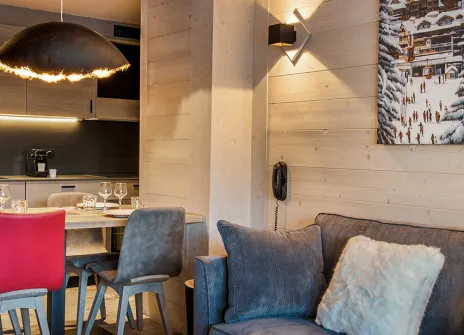 Appartement 60m² 2 chambres 4 personnes - chalet skadi val d'isère