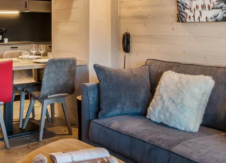 Appartement 60m² 2 chambres 4 personnes - chalet skadi val d'isère
