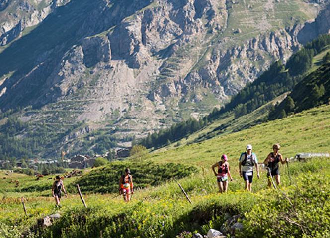 Parcours Mont Roup randonnée val d'isère