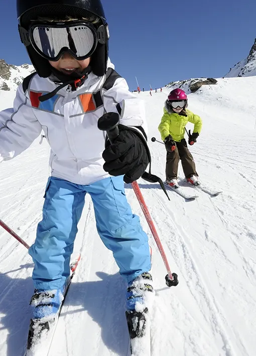 station de ski pour enfant