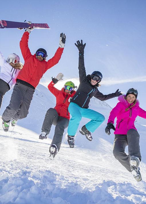 ski entre amis