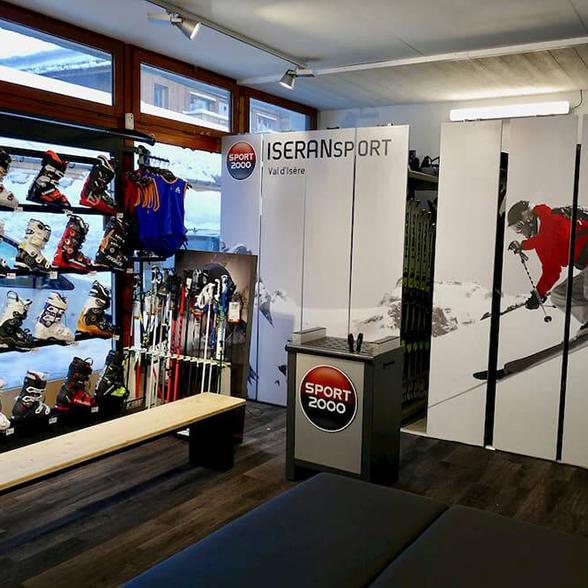 Ski shop Iseran Sport 2000 à Val d'Isère