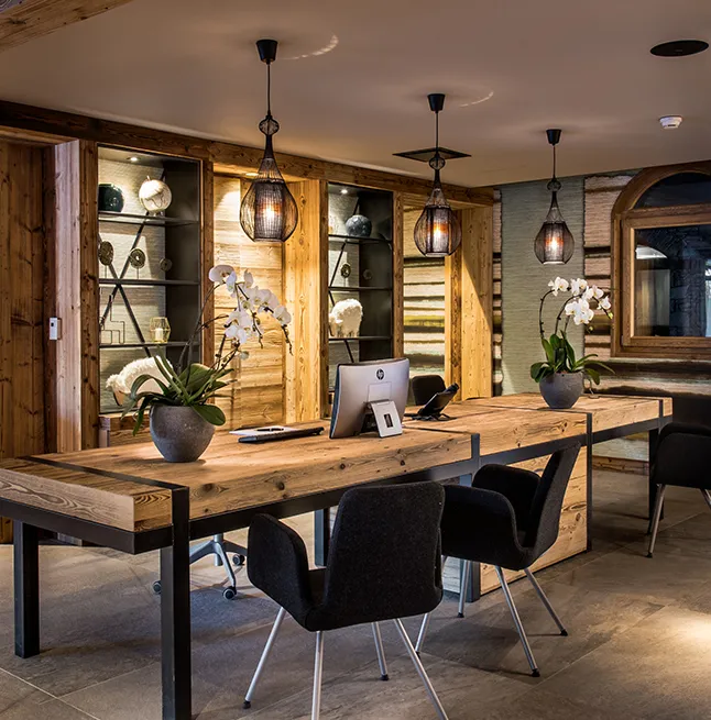 Réception du chalet Skadi à Val d'Isère