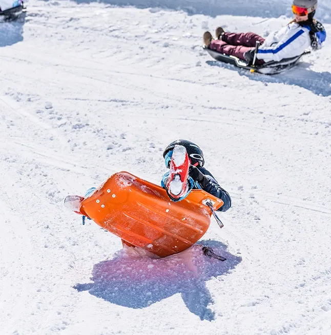 piste de luge val Thorens
