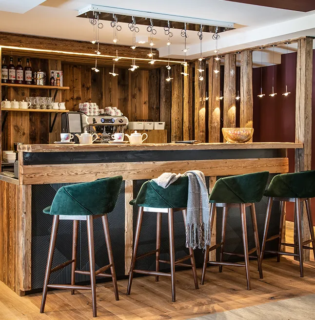 Bar des chalets Izia à Val d'Isère