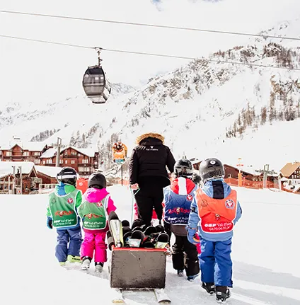 Cours de ski à Val d'Isère