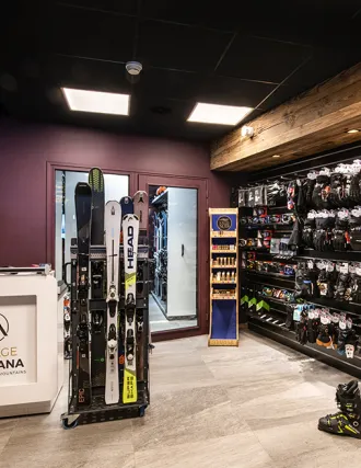 chalets izia ski shop