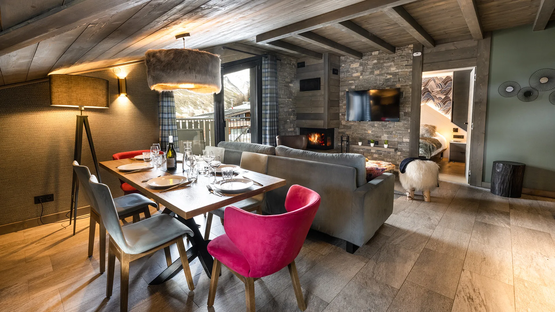 chalets izia été
