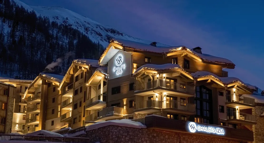 chalet val d'isère avec spa